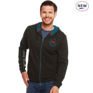 Black Tornado Zipped Hoody Black Tornado Zipped Hoody
