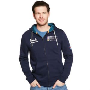Classic Navy Zipped Hoody Classic Navy Zipped Hoody