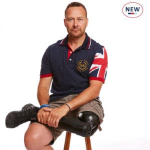 Navy Neptune Union Jack Sleeve Polo Navy Neptune Union Jack Sleeve Polo