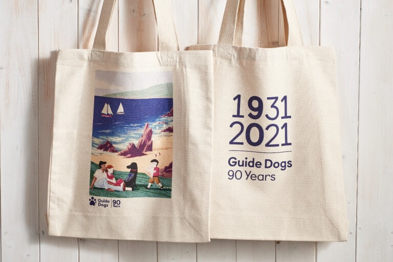 Guide Dogs Tote Bag